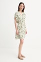 Hodvábne šaty Weekend Max Mara 2515221062600 béžová SS25
