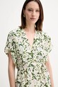 Weekend Max Mara rochie de mătase bej 2515221062600