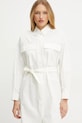 Weekend Max Mara pamut ruha bézs 2515221082600