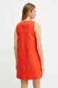 Abbigliamento Weekend Max Mara vestito con aggiunta di lino 2515221102600 rosso