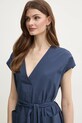 Weekend Max Mara sukienka bawełniana granatowy 2515221132600