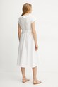 Ruházat Weekend Max Mara pamut ruha 2515221142600 fehér