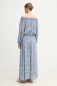 Îmbrăcăminte Weekend Max Mara rochie de matase 2515221162600 albastru