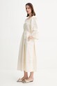 Weekend Max Mara rochie din in bej 2515221182600