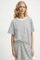 Weekend Max Mara rochie din bumbac 2515621012600 alb SS25