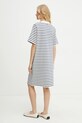 Odzież Weekend Max Mara sukienka bawełniana 2515621012600 biały
