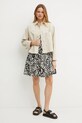 Weekend Max Mara rochie din bumbac 2515621072600 negru SS25