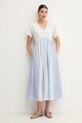 Φόρεμα Weekend Max Mara 2515621082600 λευκό SS25