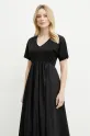 Weekend Max Mara rochie 2515621082600 negru SS25