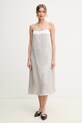 MM sukienka 2516221017600 szary SS25
