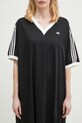 adidas Originals cotton dress V-NECK DRESS black JX9219