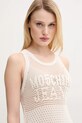Šaty Moschino Jeans béžová 0481.3701