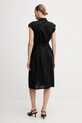 Odjeća Lanena haljina United Colors of Benetton 4AGHDV0B1 crna