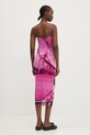 Odzież Desigual sukienka LAKECOMO L 25SWVK39 różowy