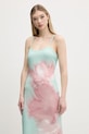 Obleka Desigual LYON zelena 25SWVK44