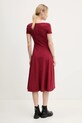Îmbrăcăminte Desigual rochie NAPOLES 25SWVK09 burgundia