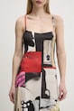 Desigual vestito NEWSPAPER COLL 25SWVK40 nero