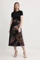 Desigual ruha PAISLEY MESH_LACROIX 25SWVK32 fekete SS25