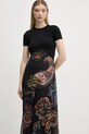 Desigual ruha PAISLEY MESH_LACROIX fekete 25SWVK32