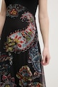 Desigual vestito PAISLEY MESH_LACROIX 25SWVK32 nero