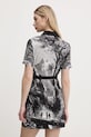Abbigliamento Desigual vestito TROPIC LITOGRAPHY LA 25SWVW96 nero