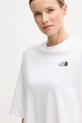 The North Face rochie Essential alb NF0A87NF94X1