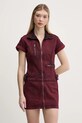 Дънкова рокля Guess Originals W5RG68.D4ON0 бордо SS25