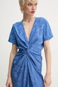 ZADIG&VOLTAIRE selyem ruha lila WWDR02420.425