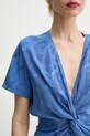 ZADIG&VOLTAIRE selyem ruha WWDR02420.425 lila