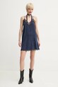 ZADIG&VOLTAIRE rochie de matase WWDR02421.404 bleumarin SS25