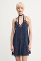 ZADIG&VOLTAIRE rochie de matase bleumarin WWDR02421.404