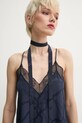 ZADIG&VOLTAIRE rochie de matase WWDR02421.404 bleumarin