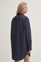 Одежда Хлопковое платье ZADIG&VOLTAIRE WWDR02517.404 тёмно-синий