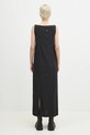 Odzież Y-3 sukienka Slit Dress JD1474 czarny