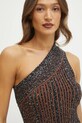 Φόρεμα Missoni DS25SG12.BK042F μαύρο SS25