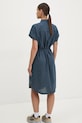 Odzież Fjallraven sukienka Övik F14300013 niebieski