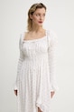 The Sleeper rochie WADR02F013N alb