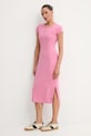 Šaty BOSS Orange 50536979 ružová SS25