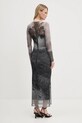 Дрехи Рокля Never Fully Dressed Mallorca Scene Mesh NFDDR1817 сив