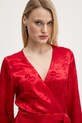 Рокля Never Fully Dressed Mini Vienna червен NFDDR1765