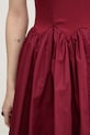 Never Fully Dressed ruha Mini Monika NFDDR1918 burgundia