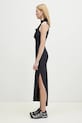 Платье Coperni Asymmetric Flower COPR44545C чёрный SS25