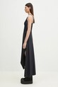 Coperni sukienka Asymmetric Long COPR135545 czarny SS25