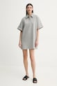 Βαμβακερό φόρεμα Stand Studio Kennedi 66457.8505 γκρί SS25