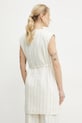 Îmbrăcăminte BOSS rochie din in 50537459 bej