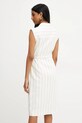 Îmbrăcăminte BOSS rochie din in 50540617 bej