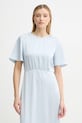 Samsoe Samsoe rochie SALUCINDY F25100014 albastru SS25