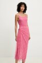 Rotate rochie 113832551 roz SS25