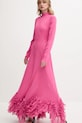 Rotate sukienka różowy 113977504