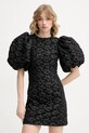 Rotate rochie mini negru 114480100